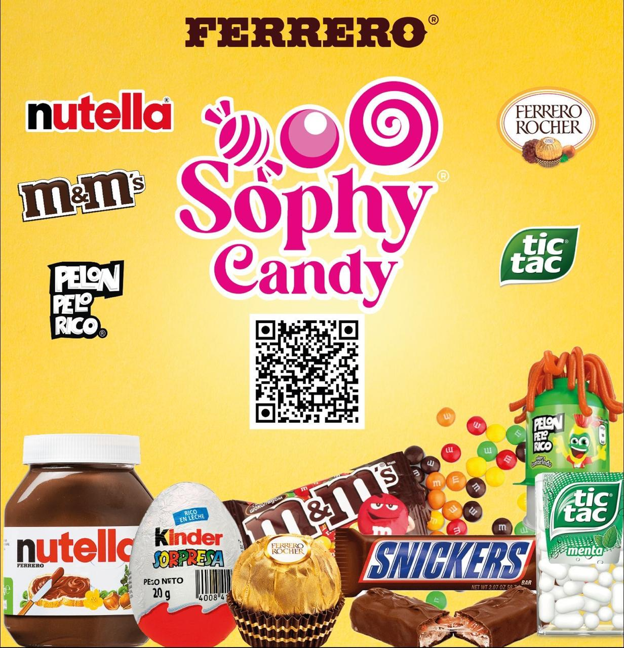 Sophy Candy: chocolates y golosinas de tus marcas favoritas